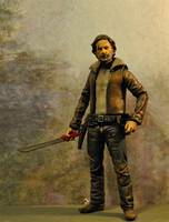 Rick Grimes Tv Season 5 Version (Walking Dead) Custom Action Figure