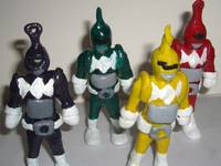 Power Tubbies (Power Rangers) Custom Action Figure