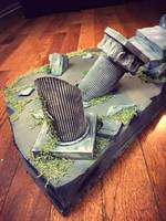 War Ruins Diorama (Marvel Legends) Custom Diorama / Playset