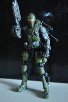 Snake Eyes/Master Chief Crossover(?) (G.I. Joe) Custom Action Figure