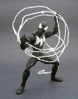 Symbiote Spiderman (Spider-Man) Custom Action Figure