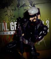 MGS4 Old Snake (Metal Gear Solid) Custom Action Figure
