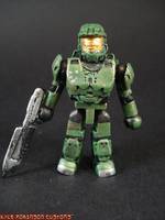 Mini Mates Master Chief (Halo) Custom Miniature / Figurine