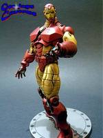 Invincible Iron Man Battle Damaged (Marvel Legends) Custom Action Figure