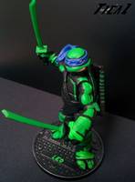 Night Shadow Leo (Teenage Mutant Ninja Turtles) Custom Statue / Bust
