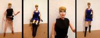 Maggie Sawyer Barbiemated (Superman) Custom Action Figure