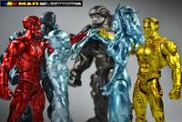 Justice League New 52 Metal Men Mercury (DC Universe) Custom Action Figure