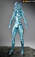 Justice Leauge New 52 Metal Men Platinum (DC Universe) Custom Action Figure