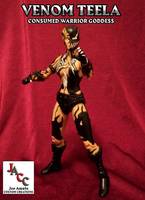 Venom Teela Masters of the Universe  Crossover Custom (Masters of the Universe) Custom Action Figure