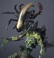Alien Hybridz: Xenozilla (Alien vs Predator) Custom Action Figure