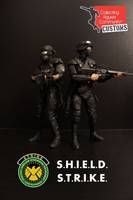 S.H.I.E.L.D. SRIKE Team Agents (Marvel Select) Custom Action Figure