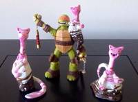 Ice Cream Kitty (Teenage Mutant Ninja Turtles) Custom Action Figure