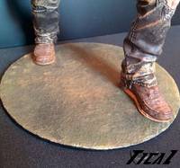 The Walking Dead 10" Deluxe Action Figure Bases (Walking Dead) Custom Diorama / Playset