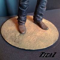 The Walking Dead 10" Deluxe Action Figure Bases (Walking Dead) Custom Diorama / Playset