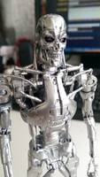 Rvt Endoskeleton Repaint (Chrome) (Terminator) Custom Action Figure