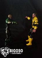 Yellow Lantern Sinestro (DC Infinite Heroes) Custom Action Figure