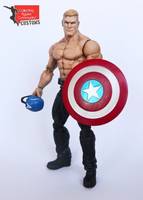 Captain America Steve Rogers (Marvel Legends) Custom Action Figure