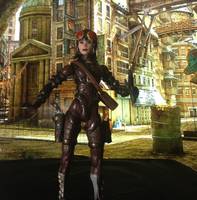 Lady Mechanika V2 (Steampunk) Custom Action Figure