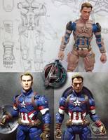 Captain America Age of Ultron (Marvel Select) Custom Action Figure