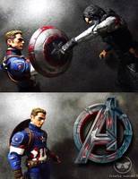 Captain America Age of Ultron (Marvel Select) Custom Action Figure
