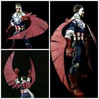 Captain America (Sam Wilson) (Marvel Legends) Custom Action Figure