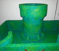 Green Fortress (Masters of the Universe) Custom Diorama / Playset