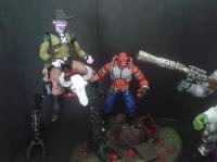 Sandstorm and Skull Walker (Bravestarr) Custom Action Figure