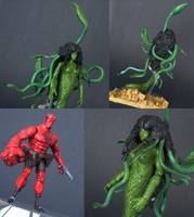 Horror Harlots: Hecate (Hellboy) Custom Action Figure