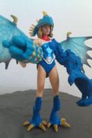 Code Blue , Rapture Aka Raptor Girl (Realm Universe) Custom Action Figure