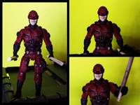 Netflix Daredevil (Red Suit) Eyes Improved (Marvel Universe) Custom Action Figure