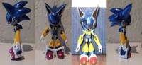 Mecha Sonic (Archie) (Sonic) Custom Action Figure