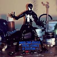 Symbiote Spider-Man (Marvel Legends) Custom Action Figure