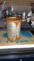 Rusted 50 Gallon Drum (Original) Custom Diorama / Playset