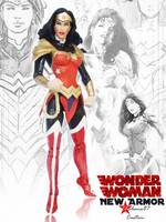 Wonder Woman New Armor by David Finch (Wonder Woman) Custom Action Figure