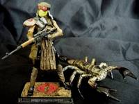 GI Joe 3 3/4" Modern Style DESERT SCORPION OFFICER Custom Figure (G.I. Joe) Custom Action Figure