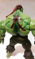 Marvelous Street Fighters- Indestructible Evil "Hulk" Ryu (Street Fighter) Custom Action Figure
