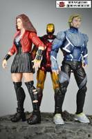 Scarlet Witch Age of Ultron Avengers 2 Movie (Marvel Legends) Custom Action Figure