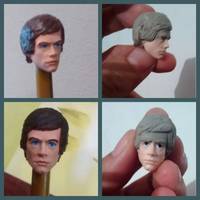 Luke Skywalker Black Series (Star Wars) Custom Action Figure