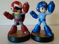 Proto Man Amiibo (Super Smash Bros.) Custom Miniature / Figurine