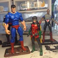 Superman (Worlds Finest) (DC Infinite Heroes) Custom Action Figure