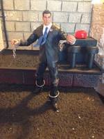 Arkham Damaged Bruce Wayne (Batman - Arkham City) Custom Action Figure