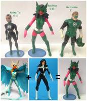 Green Lantern Boodikka (Super Powers) Custom Action Figure