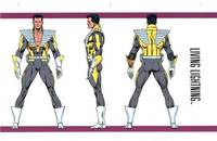 Living Lightning (Marvel Universe) Custom Action Figure