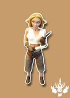 Betty of Rat Queens (Image) Custom Action Figure