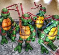 Neca Mirage Tmnt (Teenage Mutant Ninja Turtles) Custom Action Figure