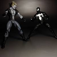 Black Spiderman (Marvel Universe) Custom Action Figure