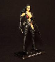 G.I. Joe Battle Damaged Baroness ("V") Custom Action Figure