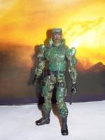 Sgt. Johnson (Halo) Custom Action Figure
