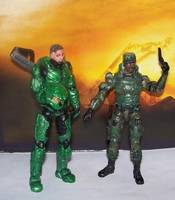 Sgt. Johnson (Halo) Custom Action Figure