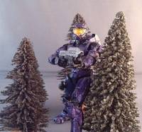 Spartan (Purple) (Halo) Custom Action Figure